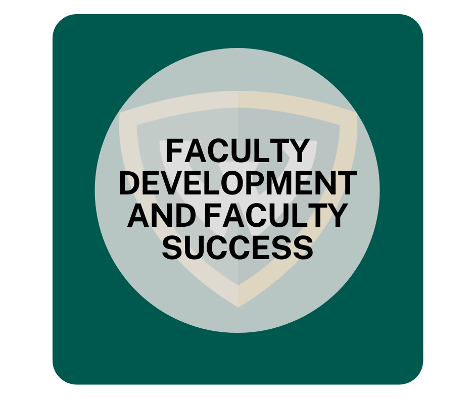 Faculty Development and Faculty Success