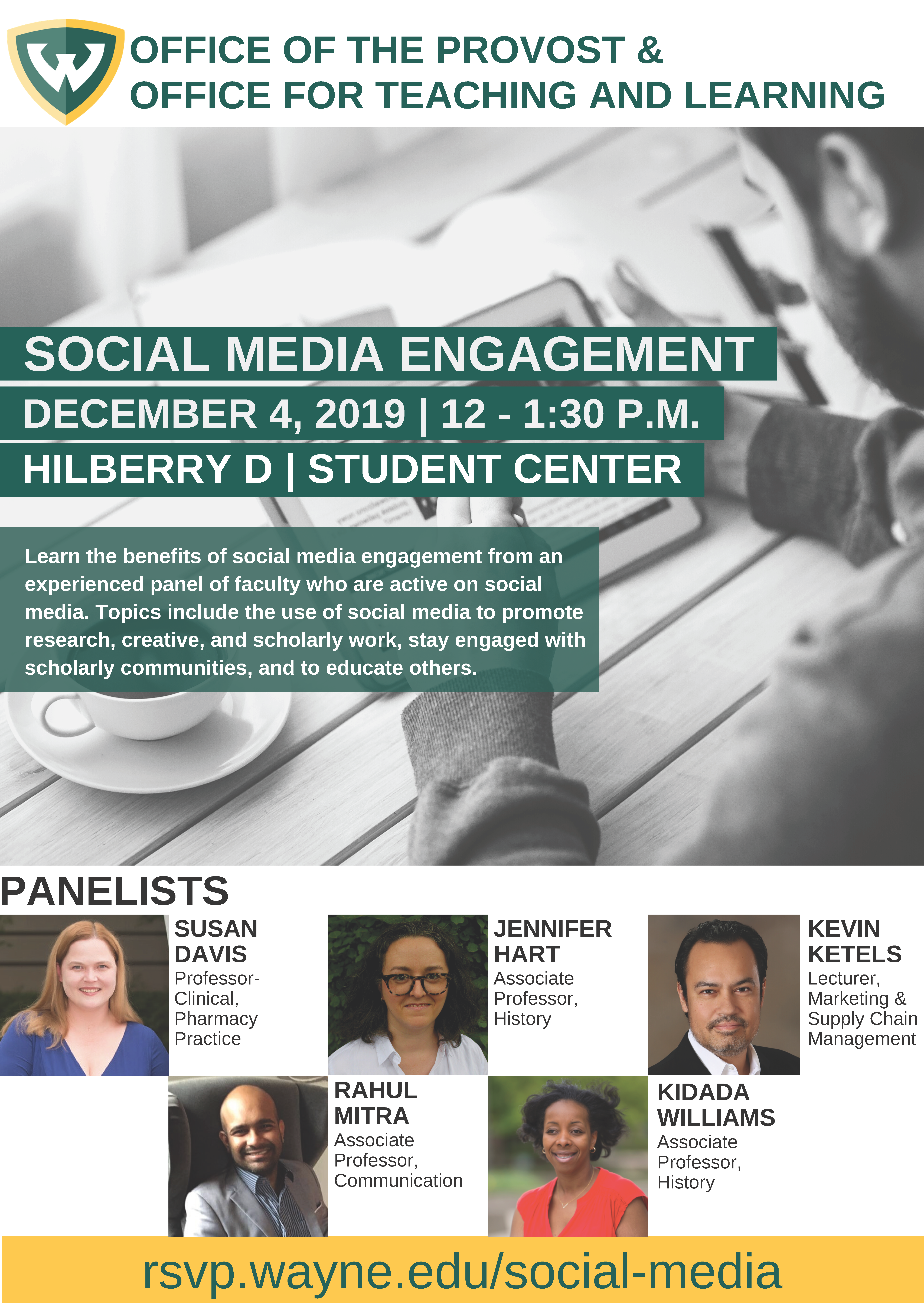 Social Media Engagement Flyer