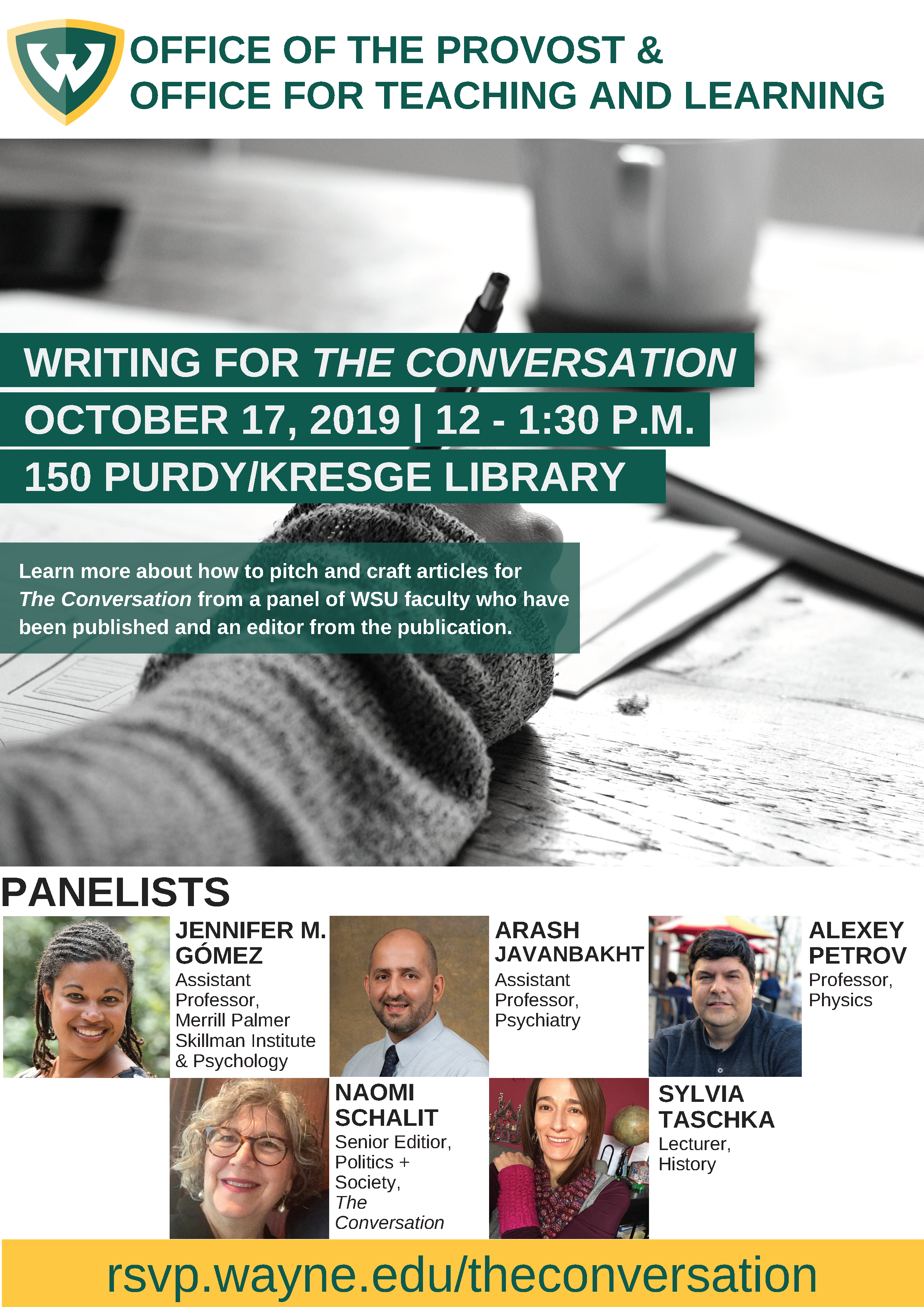 Writing for The Conversation Flyer